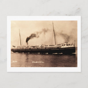 Steamer Alberta - Louis Pesha Postkarte