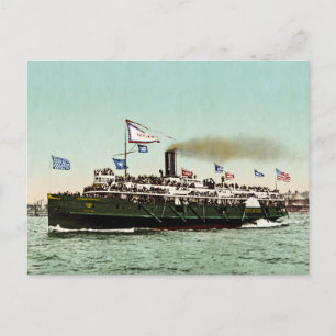 Steamer "City of Erie" 1900 Postkarte