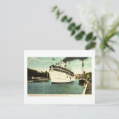 Steamer City of South Haven Great Sees Postkarte (Stehend Vorderseite)