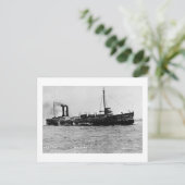 Steamer Comodore - Louis Pesha Foto Postkarte (Stehend Vorderseite)