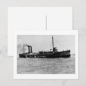 Steamer Comodore - Louis Pesha Foto Postkarte (Vorne/Hinten)