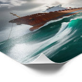 Steamer Fotodruck (Ecke)