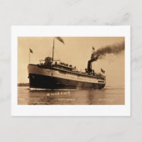 Steamer Ocotorara am St. Clair River - Louis Pesha