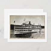 Steamer Peter Stuyvesant - Vintage Postkarte (Vorne/Hinten)