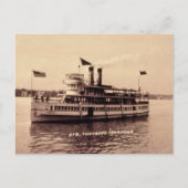Steamer Thousand Islander Postkarte (Vorderseite)