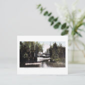 Steamer Topinabee, Devil's Elbow, Michigan Postkarte (Stehend Vorderseite)