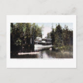 Steamer Topinabee, Devil's Elbow, Michigan Postkarte (Vorderseite)