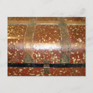 Steamer Trunk Postkarte