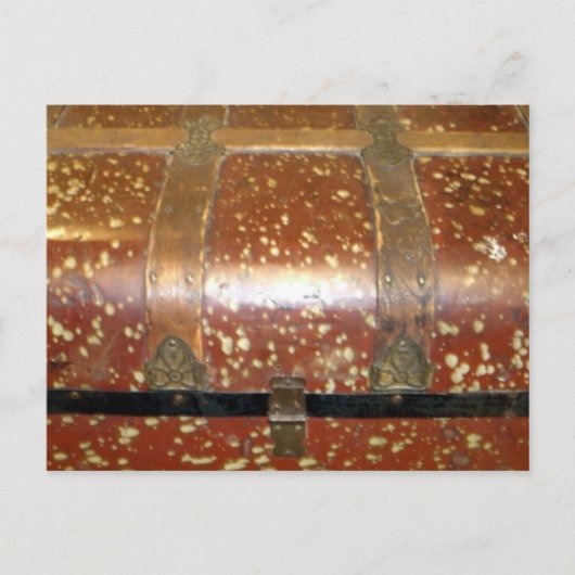 Steamer Trunk Postkarte (Vorderseite)