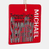 Steamfitter Extraordinaire CUSTOM Keramikornament (Rechts)