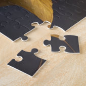 Steamgeere und Lila und weiße Blume Puzzle (Seite)