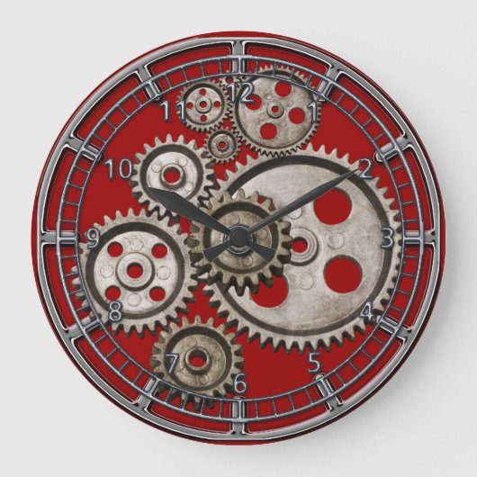 Steamgestänge Motor Vintag Maschine 2 Uhr (Vorderseite)