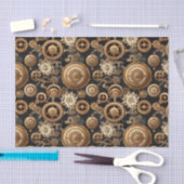 Steamgestänge und Blume Seidenpapier (Handwerk)