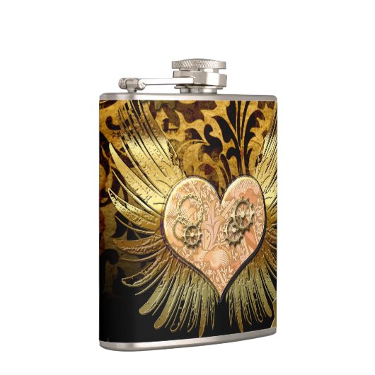 Steamherz Flachmann (Rechts)