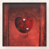 Steamherz Glasuntersetzer (Vorderseite)