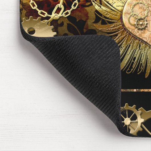 Steamherz Mousepad (Ecke)