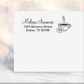 Steaming Cup of Herbal Tea Adresse Permastempel