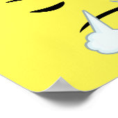 Steaming Emoji Poster (Ecke)