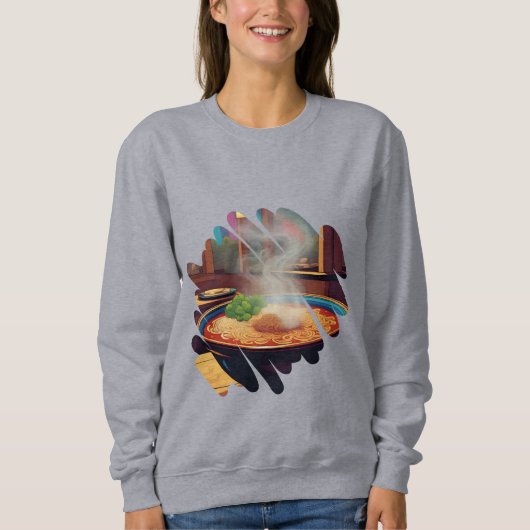 Steaming Noodles Bliss Sweatshirt (Vorderseite)