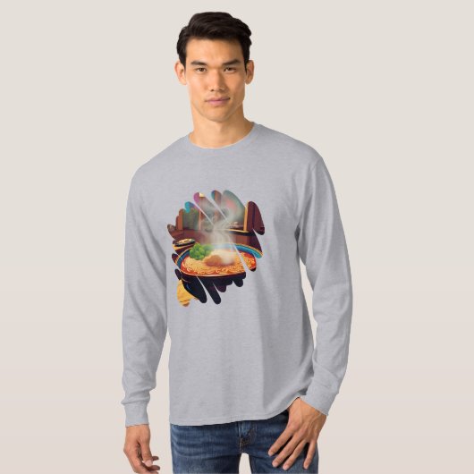 Steaming Noodles Bliss T-Shirt (Vorne ganz)