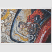 Steamkorntreiber in einem roten Sportwagen A5R-Dec Seidenpapier (Vorderseite)