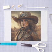 Steampfrau Decoupage Paper Seidenpapier (Handwerk)