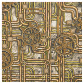 Steamplatte - Gänge und Rohre - Messinggewebe Stoff (Muster)