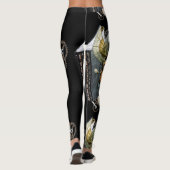 Steamplunk-Design Leggings (Rückseite)