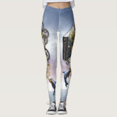Steamplunk-Design Leggings (Vorderseite)
