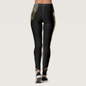 Steamplunk-Design Leggings (Rückseite)