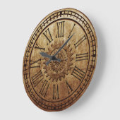 Steamponaluhr 3 große wanduhr (Winkel)