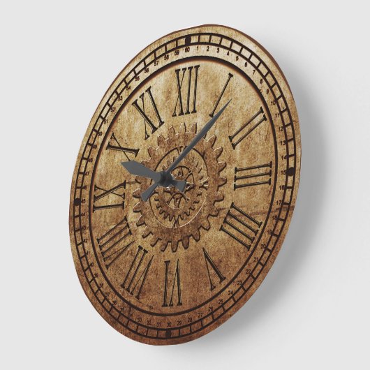 Steamponaluhr 3 große wanduhr (Winkel)