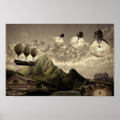 Steamponlandposter Poster (Vorne)