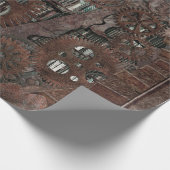 Steamponziehpapier Geschenkpapier (Ecke)