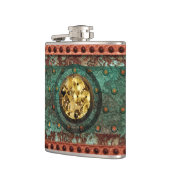 Steampton 1B Wrapped Flask Options Flachmann (Links)
