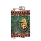 Steampton 1B Wrapped Flask Options Flachmann (Rechts)