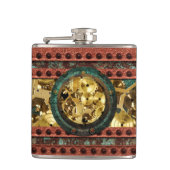 Steampton 4 Wrapped Flask Options Flachmann (Vorderseite)