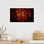 Steampuhr-Poster Poster (Küche)