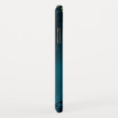 Steampun türkis Hintergrund mit Gears Case-Mate iPhone Hülle (Hinten/Rechts)