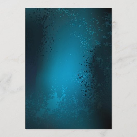 Steampun türkis Hintergrund mit Gears Hinweiskarte (Rückseite)