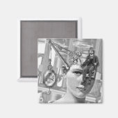 Steampunk2 Magnet (Vorderseite/Rückseite)