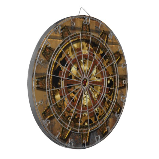Steampunk 11 Dartscheibe-Wahlen Dartscheibe (Vorderseite Links)