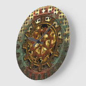 Steampunk 11A Bild Wall-Clock-Optionen Große Wanduhr (Winkel)