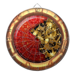Steampunk 12 Dartboard-Optionen Dartscheibe