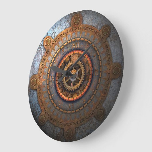 Steampunk 15 große wanduhr (Winkel)