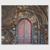 Steampunk 17 Geschenkpapier (Flach)