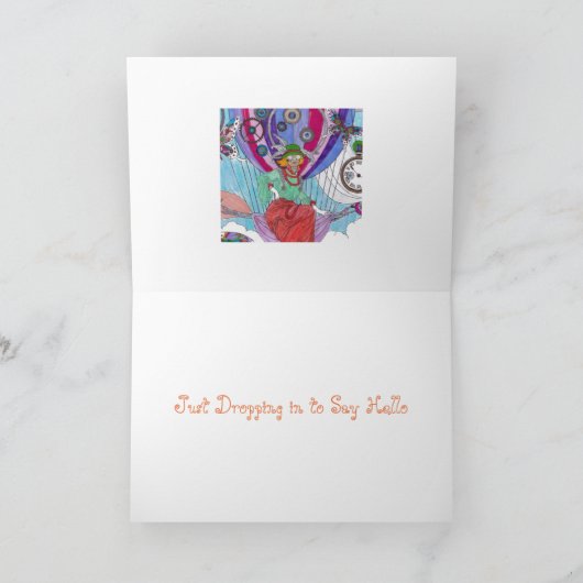 Steampunk 19 - Hallo Karte (Innenseite)