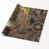 Steampunk 19 Wrapping Paper Geschenkpapier (Ungerollt)