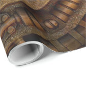 Steampunk 19 Wrapping Paper Geschenkpapier (Rolleneckpunkt)