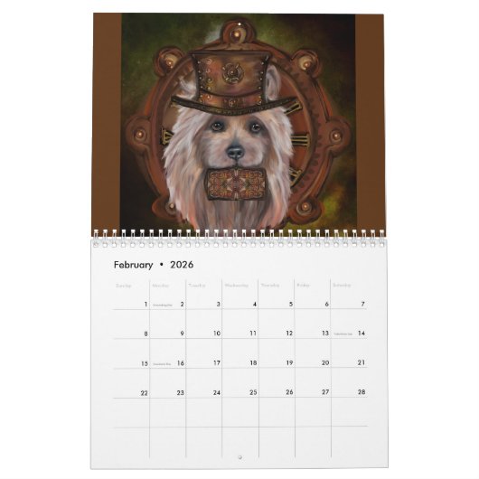 STEAMPUNK 2025 KALENDER (Feb 2026)